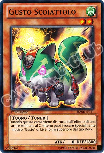HA06-IT011 Gusto Scoiattolo super rara 1a Edizione (IT)  -GOOD-