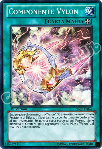 HA06-IT025 Componente Vylon super rara 1a Edizione (IT) -NEAR MINT-