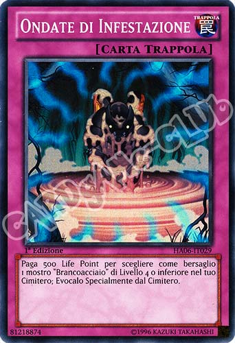 HA06-IT029 Ondate di Infestazione super rara 1a Edizione (IT) -NEAR MINT-
