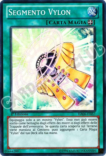 HA06-IT057 Segmento Vylon super rara 1a Edizione (IT) -NEAR MINT-