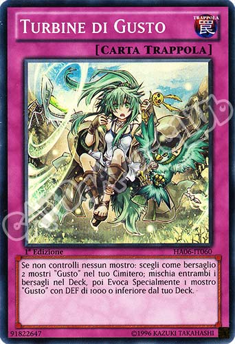 HA06-IT060 Turbine di Gusto super rara 1a Edizione (IT) -NEAR MINT-