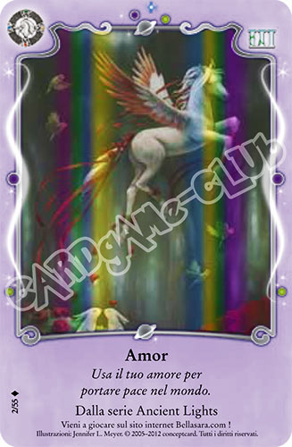 The Best of Bella Sara S02/55 Amor extra rara foil (IT) -NEAR MINT-