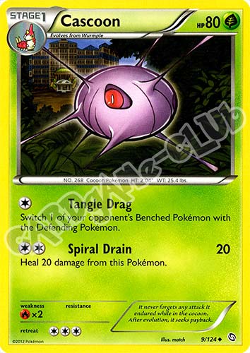 009 / 124 Cascoon non comune (EN) -NEAR MINT-