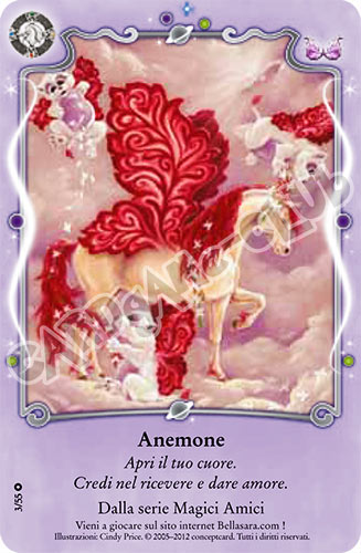 The Best of Bella Sara 03/55 Anemone comune (IT) -NEAR MINT-