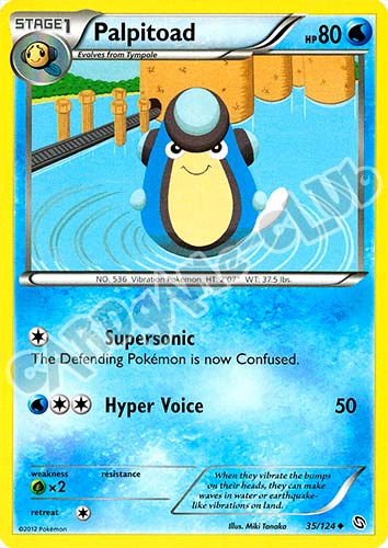 035 / 124 Palpitoad non comune (EN) -NEAR MINT-