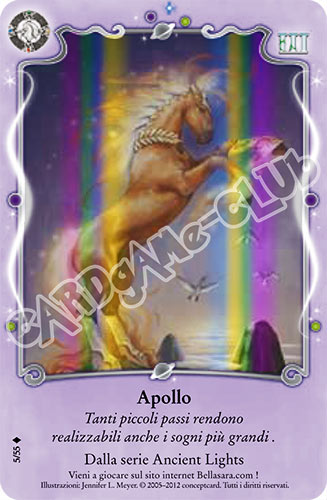 The Best of Bella Sara S05/55 Apollo extra rara foil (IT) -NEAR MINT-