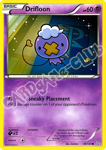 049 / 124 Drifloon comune (EN) -NEAR MINT-