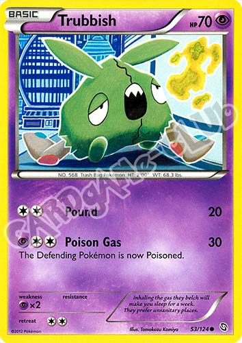 053 / 124 Trubbish comune (EN) -NEAR MINT-