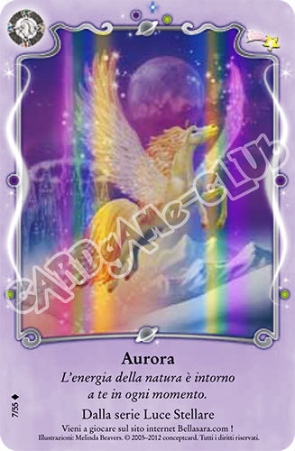 The Best of Bella Sara S07/55 Aurora extra rara foil (IT) -NEAR MINT-