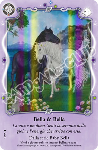 The Best of Bella Sara S11/55 Bello & Bella extra rara foil (IT) -NEAR MINT-