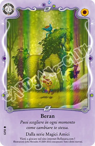 The Best of Bella Sara S12/55 Beran extra rara foil (IT) -NEAR MINT-