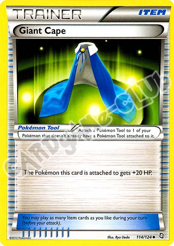 114 / 124 Giant Cape non comune (EN) -NEAR MINT-