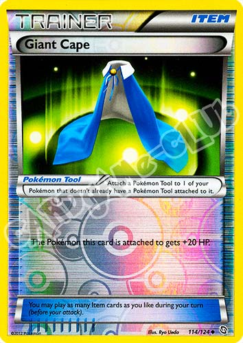 114 / 124 Giant Cape non comune foil reverse (EN) -NEAR MINT-