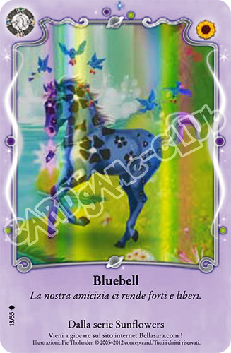 The Best of Bella Sara S13/55 Bluebell extra rara foil (IT) -NEAR MINT-