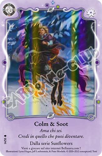 The Best of Bella Sara S14/55 Colm & Soot extra rara foil (IT) -NEAR MINT-