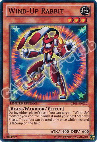 CT09-EN010 Wind-Up Rabbit super rara Edizione Limitata (EN) -NEAR MINT-