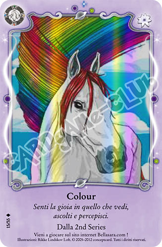 The Best of Bella Sara S15/55 Colour extra rara foil (IT) -NEAR MINT-