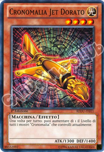 REDU-IT011 Cronomalia Jet Dorato comune 1a Edizione (IT) -GOOD-