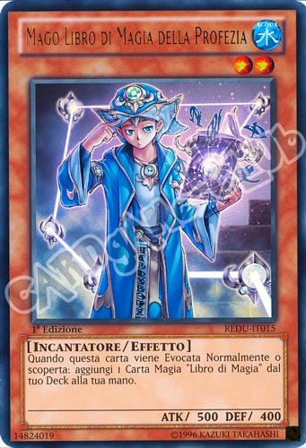 REDU-IT015 Mago Libro di Magia della Profezia ultra rara 1a Edizione (IT) -NEAR MINT-
