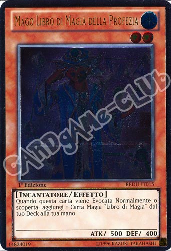 REDU-IT015 Mago Libro di Magia della Profezia rara ultimate 1a Edizione (IT) -NEAR MINT-