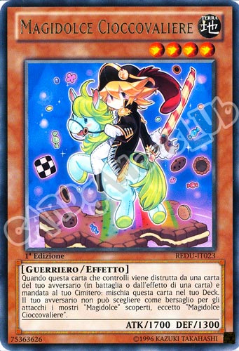 REDU-IT023 Magidolce Cioccovaliere rara 1a Edizione (IT) -NEAR MINT-