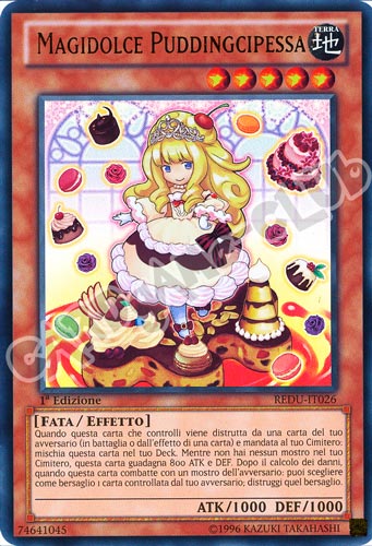 REDU-IT026 Magidolce Puddingcipessa ultra rara 1a Edizione (IT)  -PLAYED-