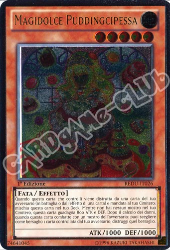 REDU-IT026 Magidolce Puddingcipessa rara ultimate 1a Edizione (IT) -NEAR MINT-