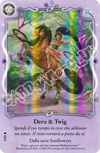 The Best of Bella Sara S17/55 Deru & Twig extra rara foil (IT) -NEAR MINT-