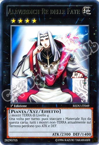 REDU-IT049 Albverdich Re delle Fate rara 1a Edizione (IT) -NEAR MINT-