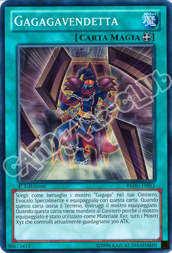 REDU-IT051 Gagagavendetta super rara 1a Edizione (IT) -PLAYED-