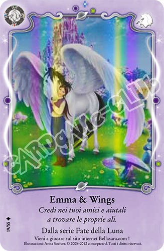 The Best of Bella Sara S19/55 Emma & Wings extra rara foil (IT) -NEAR MINT-