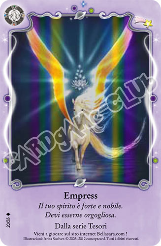 The Best of Bella Sara S20/55 Empress extra rara foil (IT) -NEAR MINT-