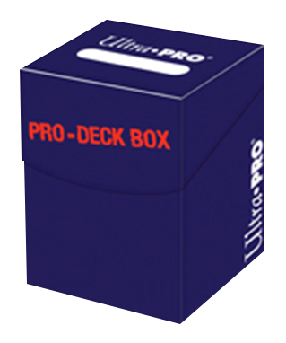 Porta mazzo verticale Pro-Deck Box 100 Blu