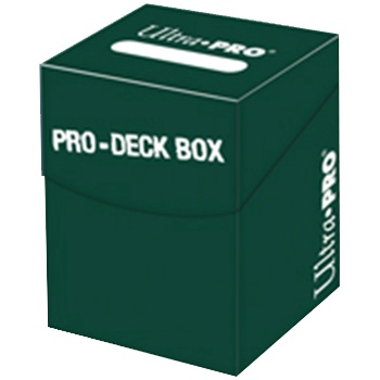 Porta mazzo verticale Pro-Deck Box 100 Verde