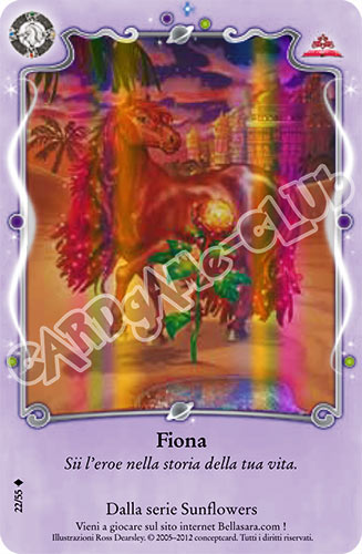 The Best of Bella Sara S22/55 Fiona extra rara foil (IT) -NEAR MINT-