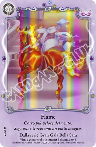 The Best of Bella Sara S23/55 Flame extra rara foil (IT) -NEAR MINT-