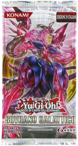 Sovrano Galattico unlimited busta 9 carte