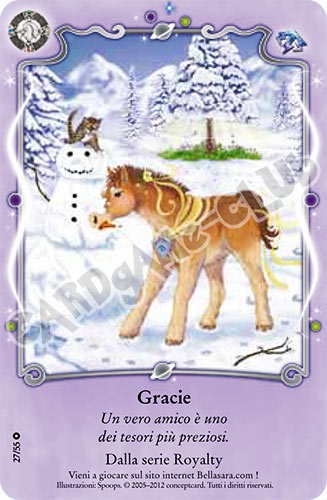 The Best of Bella Sara 27/55 Gracie comune (IT) -NEAR MINT-