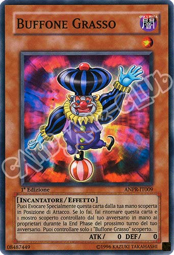 ANPR-IT009 Buffone Grasso super rara 1a Edizione (IT) -NEAR MINT-
