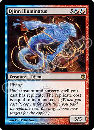 12 / 90 Djinn Illuminatus rara (EN) -NEAR MINT-