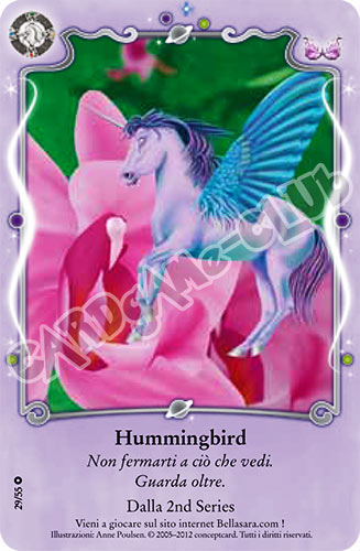 The Best of Bella Sara 29/55 Hummingbird comune (IT) -NEAR MINT-