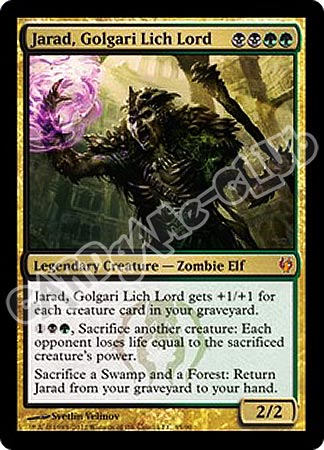 45 / 90 Jarad, Golgari Lich Lord rara mitica foil (EN) -NEAR MINT-