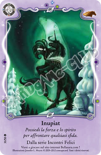 The Best of Bella Sara 31/55 Inupiat comune (IT) -NEAR MINT-