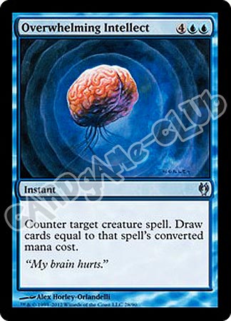 28 / 90 Overwhelming Intellect non comune (EN) -NEAR MINT-