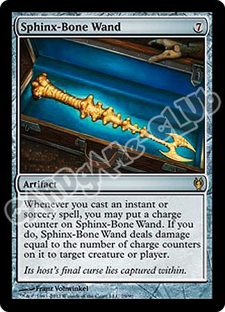 29 / 90 Sphinx-Bone Wand rara (EN) -NEAR MINT-
