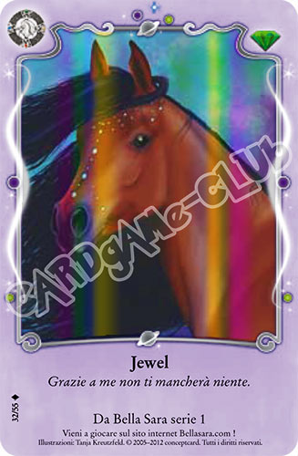 The Best of Bella Sara S32/55 Jewel extra rara foil (IT) -NEAR MINT-