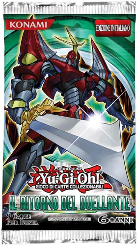 Il Ritorno del Duellante unlimited busta 9 carte