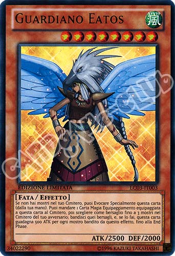 LC03-IT003 Guardiano Eatos ultra rara Edizione Limitata Edizione Limitata (IT) -NEAR MINT-