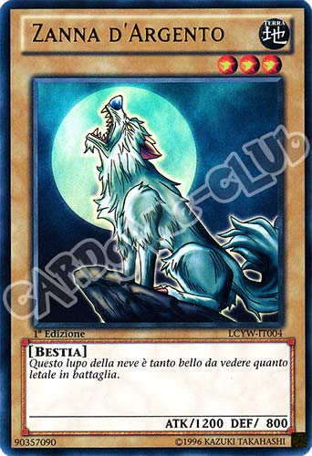 LCYW-IT004 Zanna d'Argento ultra rara 1a Edizione (IT) -NEAR MINT-