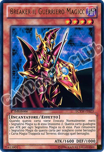 LCYW-IT023 Breaker il Guerriero Magico ultra rara 1a Edizione (IT) -NEAR MINT-